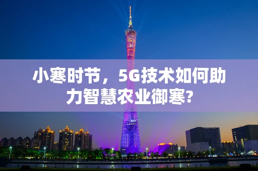 小寒时节，5G技术如何助力智慧农业御寒?