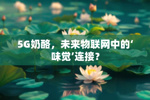 5G奶酪，未来物联网中的‘味觉’连接？