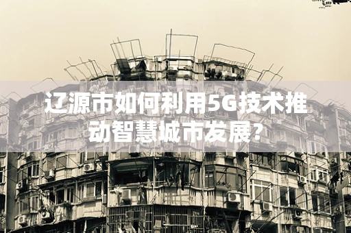 辽源市如何利用5G技术推动智慧城市发展？