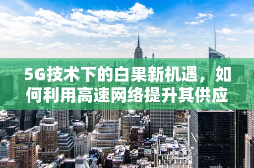 5G技术下的白果新机遇，如何利用高速网络提升其供应链透明度？