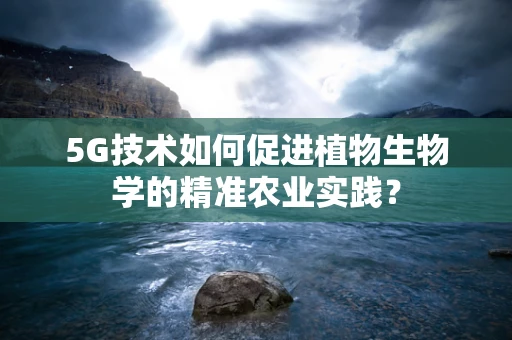 5G技术如何促进植物生物学的精准农业实践？