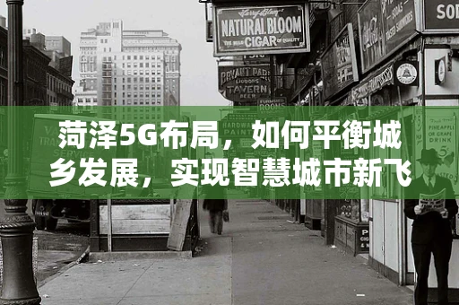 菏泽5G布局，如何平衡城乡发展，实现智慧城市新飞跃？