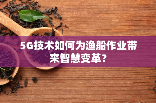 5G技术如何为渔船作业带来智慧变革？