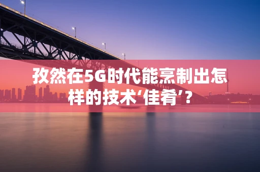 孜然在5G时代能烹制出怎样的技术‘佳肴’？