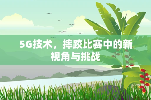 5G技术，摔跤比赛中的新视角与挑战