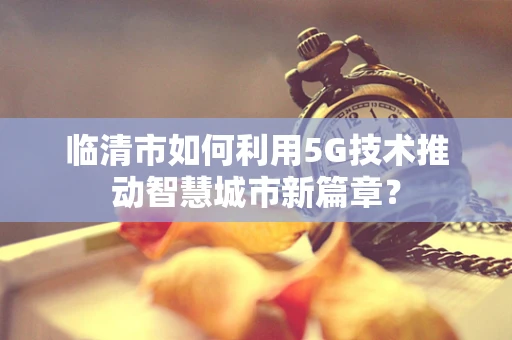 临清市如何利用5G技术推动智慧城市新篇章？