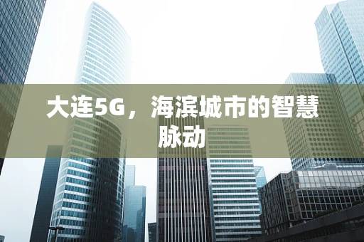 大连5G，海滨城市的智慧脉动