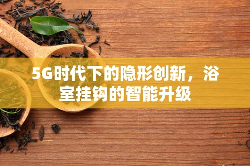 5G时代下的隐形创新，浴室挂钩的智能升级