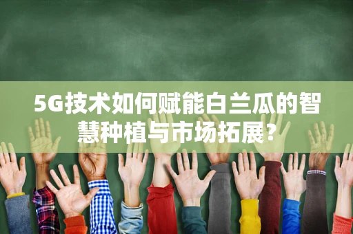 5G技术如何赋能白兰瓜的智慧种植与市场拓展？
