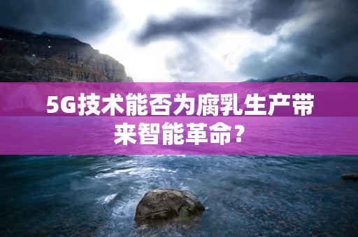 5G技术能否为腐乳生产带来智能革命？