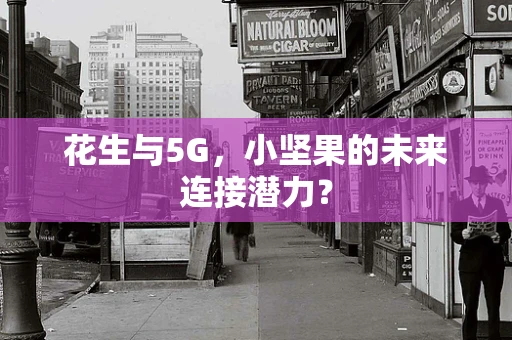 花生与5G，小坚果的未来连接潜力？