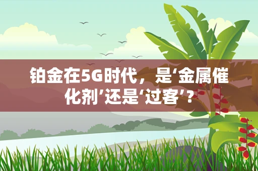 铂金在5G时代，是‘金属催化剂’还是‘过客’？