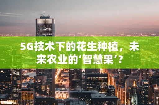 5G技术下的花生种植，未来农业的‘智慧果’？