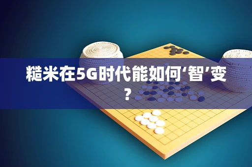 糙米在5G时代能如何‘智’变？