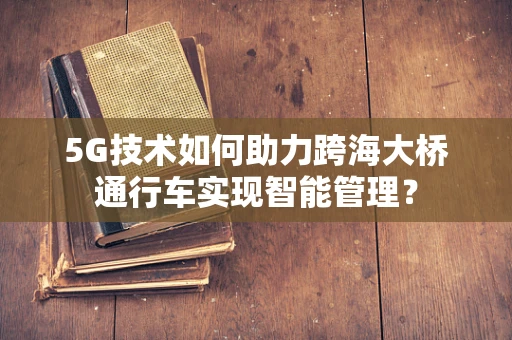 5G技术如何助力跨海大桥通行车实现智能管理？
