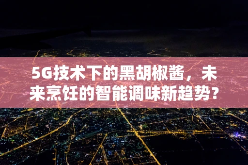 5G技术下的黑胡椒酱，未来烹饪的智能调味新趋势？