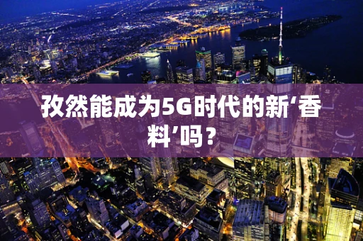孜然能成为5G时代的新‘香料’吗？