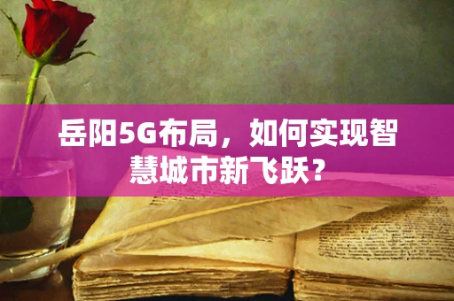 岳阳5G布局，如何实现智慧城市新飞跃？