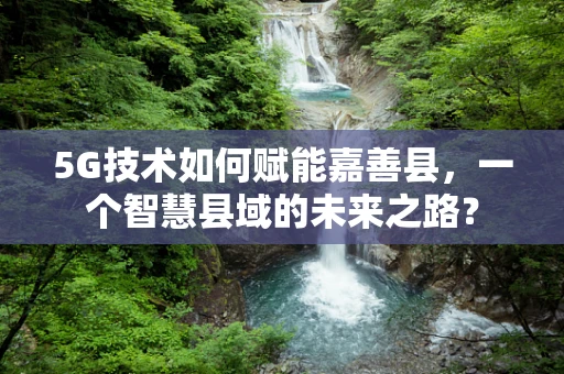 5G技术如何赋能嘉善县，一个智慧县域的未来之路？