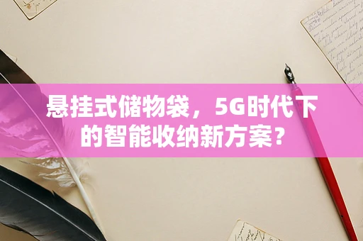悬挂式储物袋，5G时代下的智能收纳新方案？