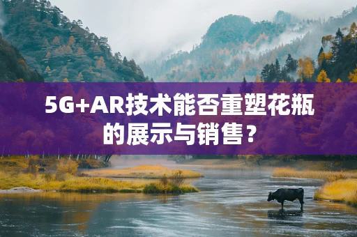 5G+AR技术能否重塑花瓶的展示与销售？