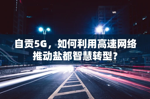 自贡5G，如何利用高速网络推动盐都智慧转型？