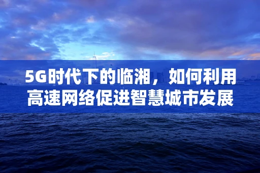 5G时代下的临湘，如何利用高速网络促进智慧城市发展？