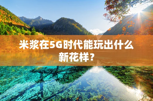 米浆在5G时代能玩出什么新花样？