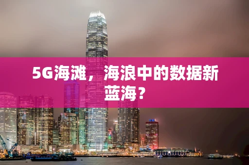 5G海滩，海浪中的数据新蓝海？