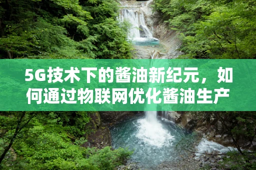 5G技术下的酱油新纪元，如何通过物联网优化酱油生产与供应链管理？