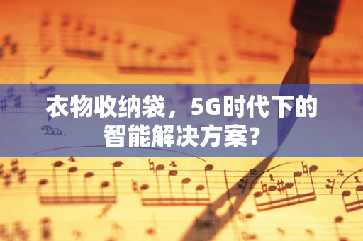 衣物收纳袋，5G时代下的智能解决方案？