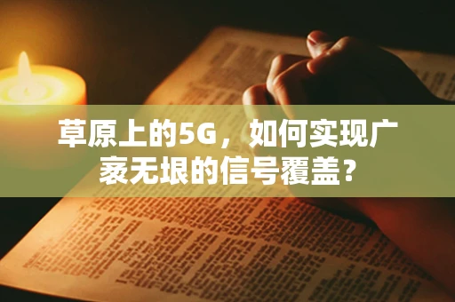 草原上的5G，如何实现广袤无垠的信号覆盖？