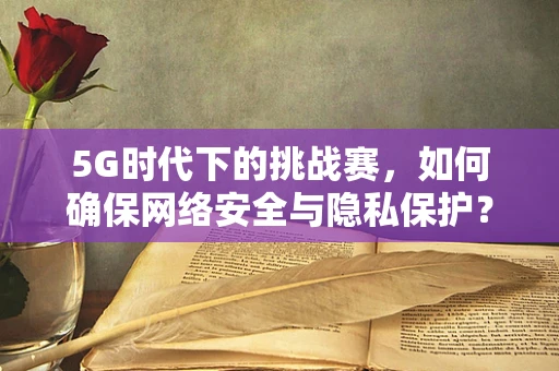 5G时代下的挑战赛，如何确保网络安全与隐私保护？