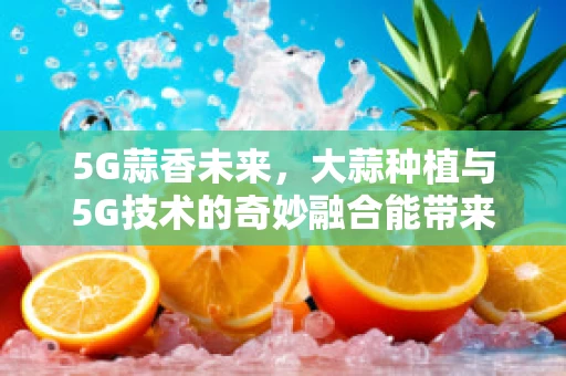5G蒜香未来，大蒜种植与5G技术的奇妙融合能带来什么？