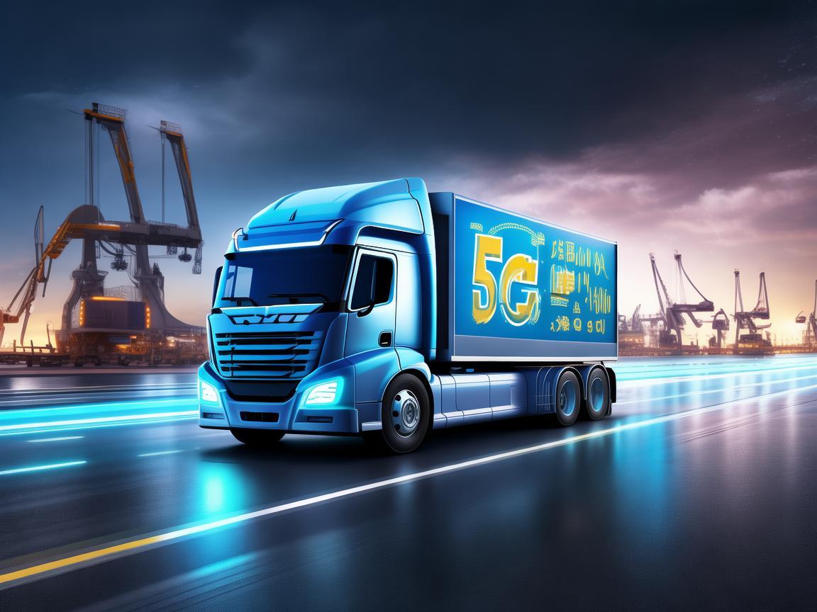 5G技术如何重塑集装箱半挂车的物流运输?